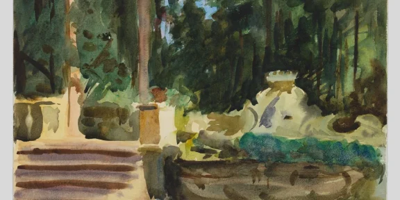 Emily Sargent, Alhambra (1903). Collezione del Metropolitan Museum of Art, New York,