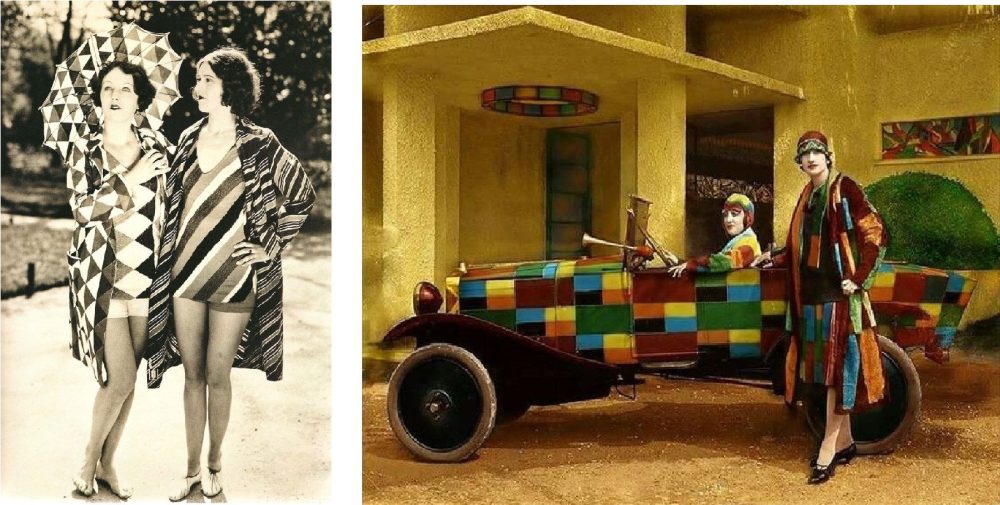 Sonia Delaunay, moda vestiti; Sonia Delaunay, moda carrozzeria