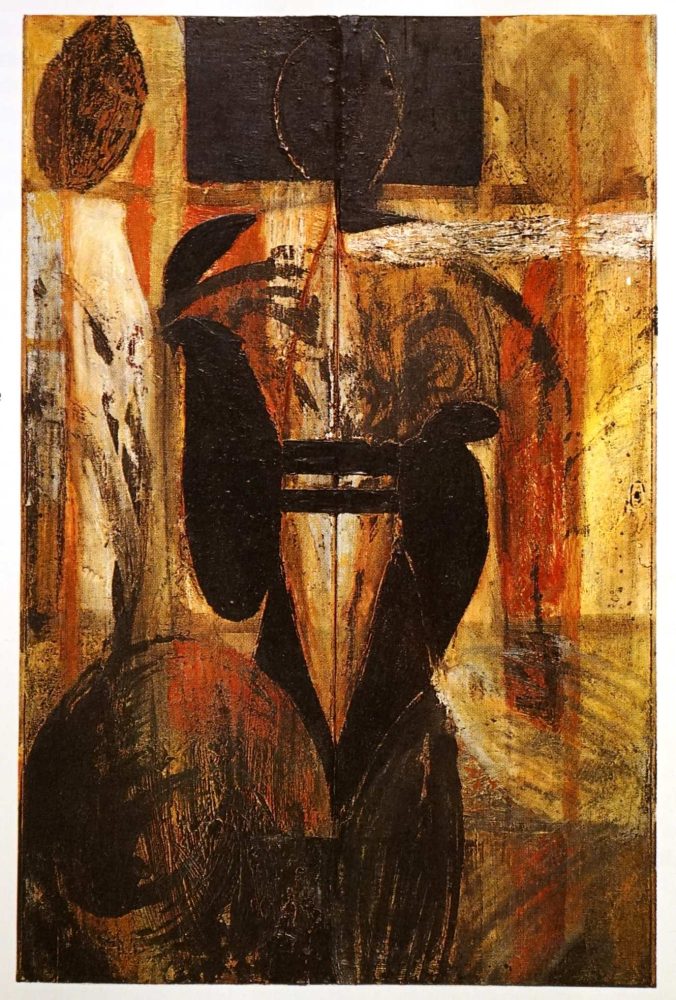 Bruno Ceccobelli, ''Due giorni diversi'', 1986, collezione Galerie Beyeler