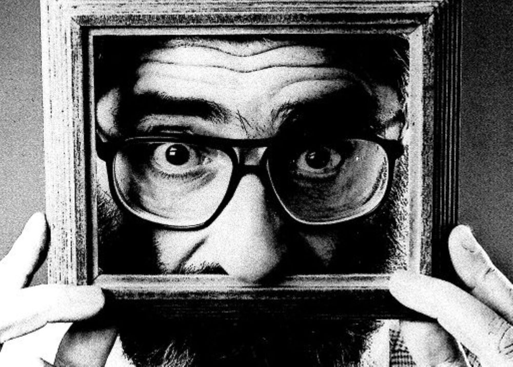 Giorgio Marconi incorniciato (particolare), 1982, foto di Giuseppe Pino