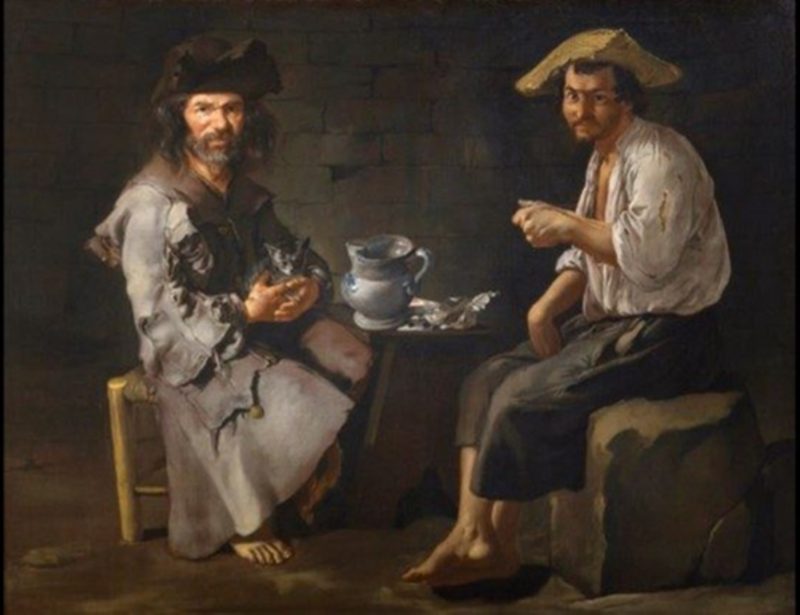 Giacomo Ceruti, Due pitocchi, 1700-1703, Pinacoteca Tosio Martinengo, Brescia