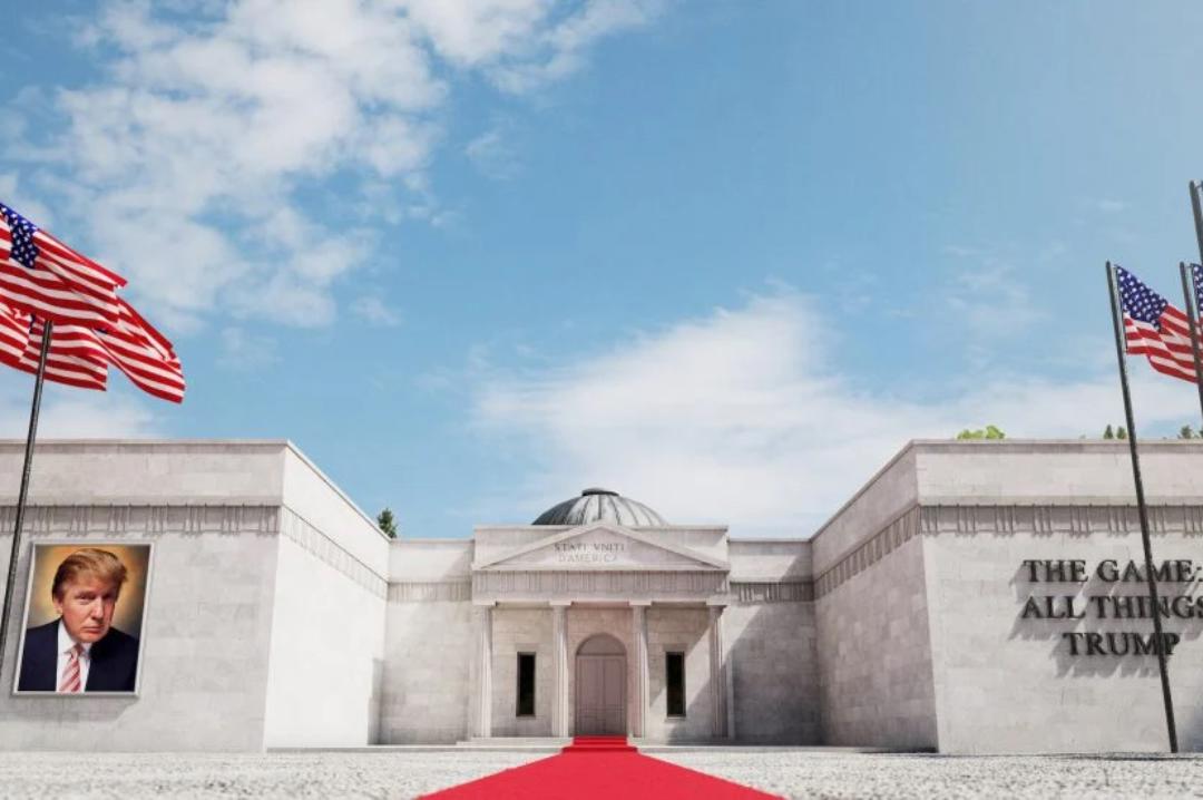 Donald Trump per gli USA, alla Biennale Arte