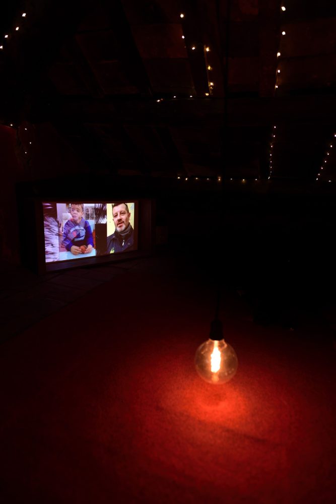 Installation view, Stefania Galegati, Ci Credi, 2020, ph Michele Alberto Sereni