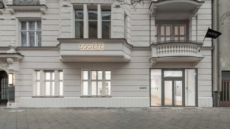 La sede berlinese di Société, per qualche mese pop up di Hauser & Wirth