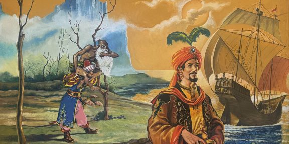 Magnus, Copertina per I sette viaggi di Simbibab il marinaio, collana Malipieo 1964