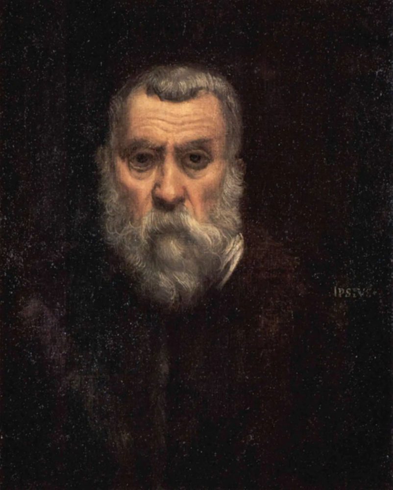 Tintoretto, Autoritratto, 1588; olio su tela; Parigi, Musée du Louvre © Grand Palais Rmn (Musée du Louvre), Jean-Gilles Berizzi
