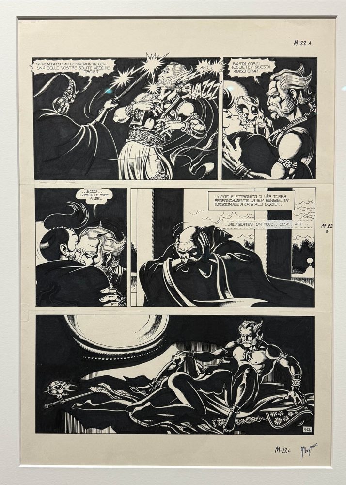 Una pagina di Milady nel 3000