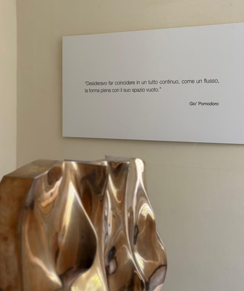 Citazione di Gio' Pomodoro