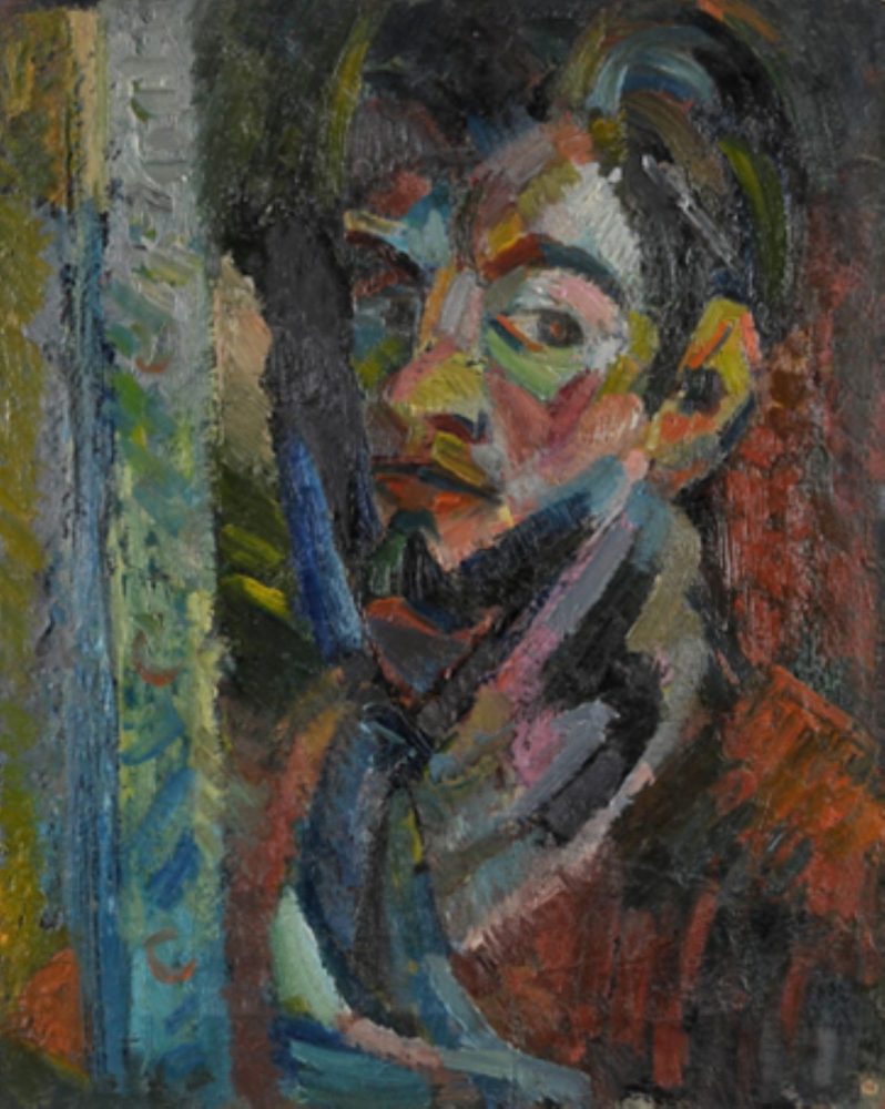 Emilio Vedova, Autoritratto, 1940-1941, olio su tela, Fondazione Emilio e Annabianca Vedova, Venezia, ph. Fabrizio Gazzarri, Milano