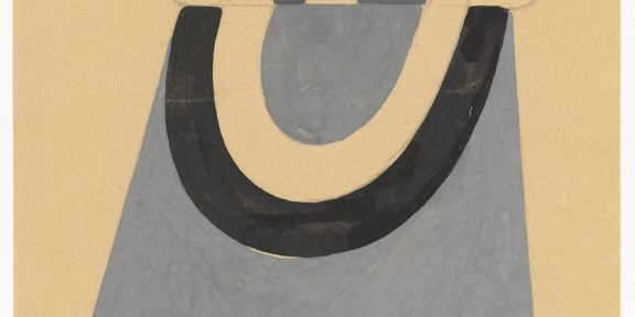 Hans Jean Arp, Le Magicien [Il mago], 1926, Gouache e matita su carta, 27.8 x 21 cm, Fondazione Marguerite Arp, Locarno