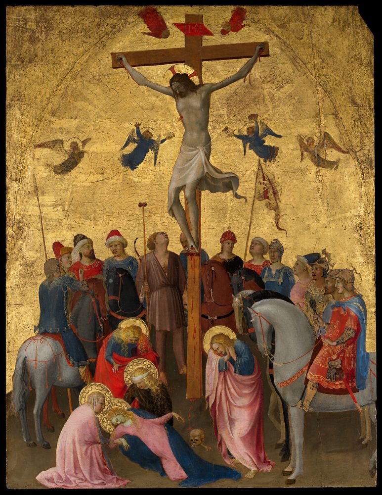 Beato Angelico, Crocifissione 1423 circa., New York, Metropolitan Museum