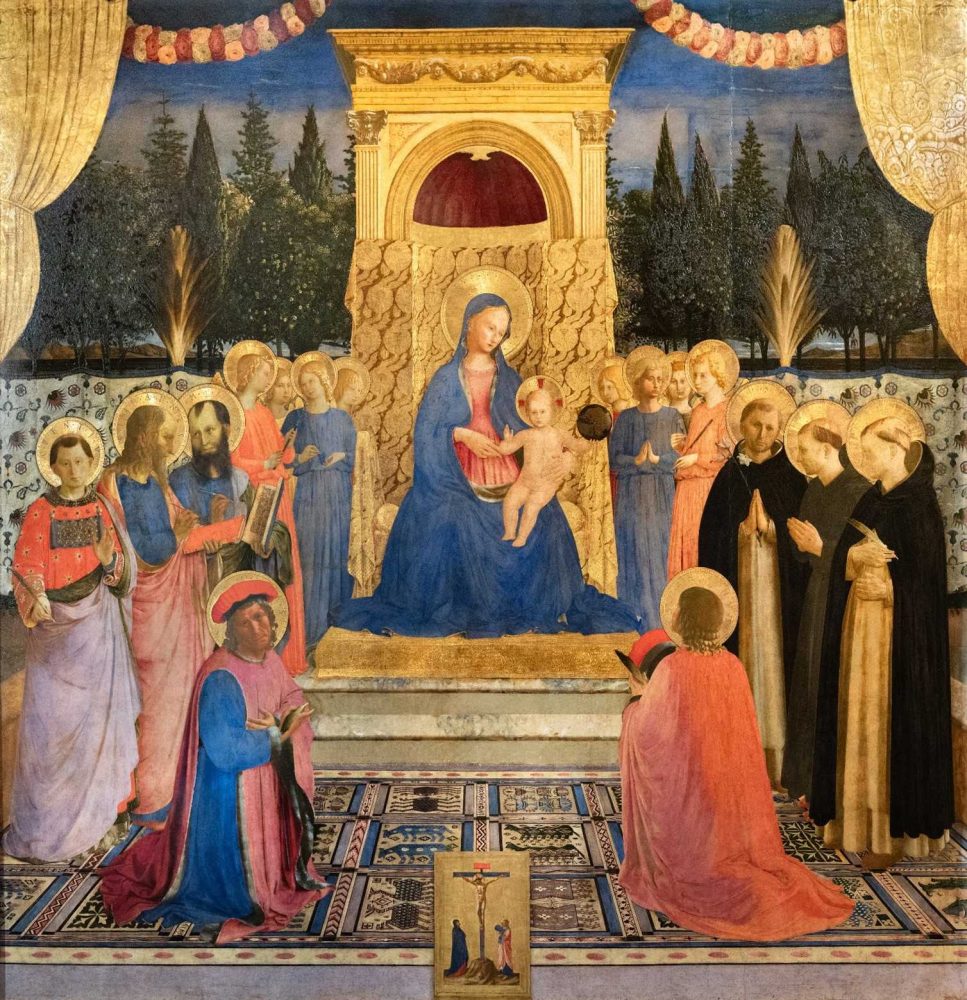 Beato Angelico, La pala di San Marco (1438-1442), Museo nazionale di San Marco a Firenze