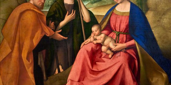 Boccaccio Boccaccino, Adorazione dei pastori, 1501, Modena, Galleria Estense