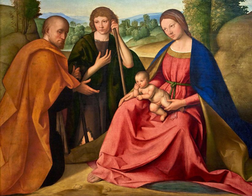 Boccaccio Boccaccino, Adorazione dei pastori, 1501, Modena, Galleria Estense