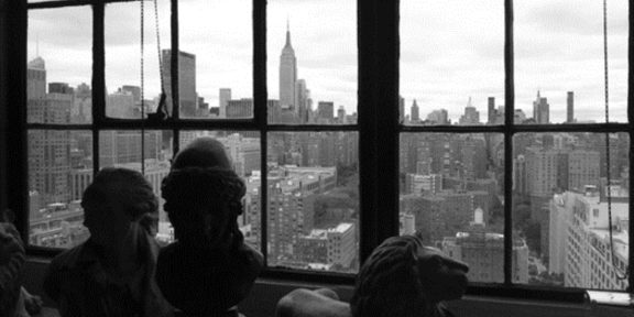 Euro Rotelli. New York, Paul Aster and Me. Skyline