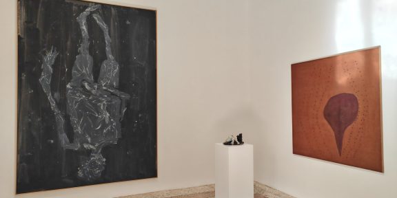 Georg Baselitz & Lucio Fontana. L’aurora viene, Galleria Thaddaeus Ropac, Milano