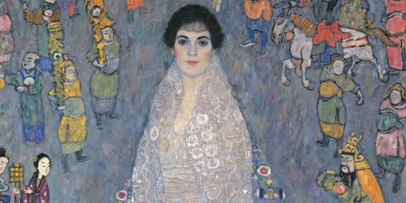 Gustav Klimt, Porträt der Elisabeth Lederer (Portrait of Elisabeth Lederer), particolare