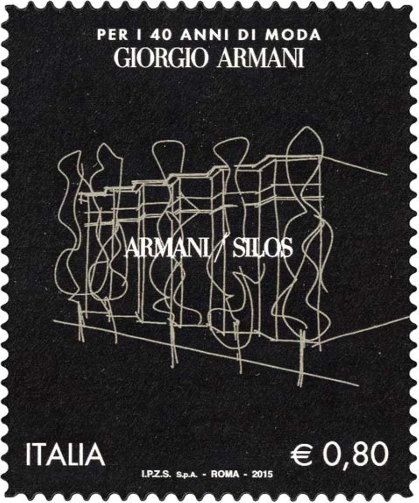 L’Armani Silos sull’80 cent del 2015 per i 40 anni della Maison