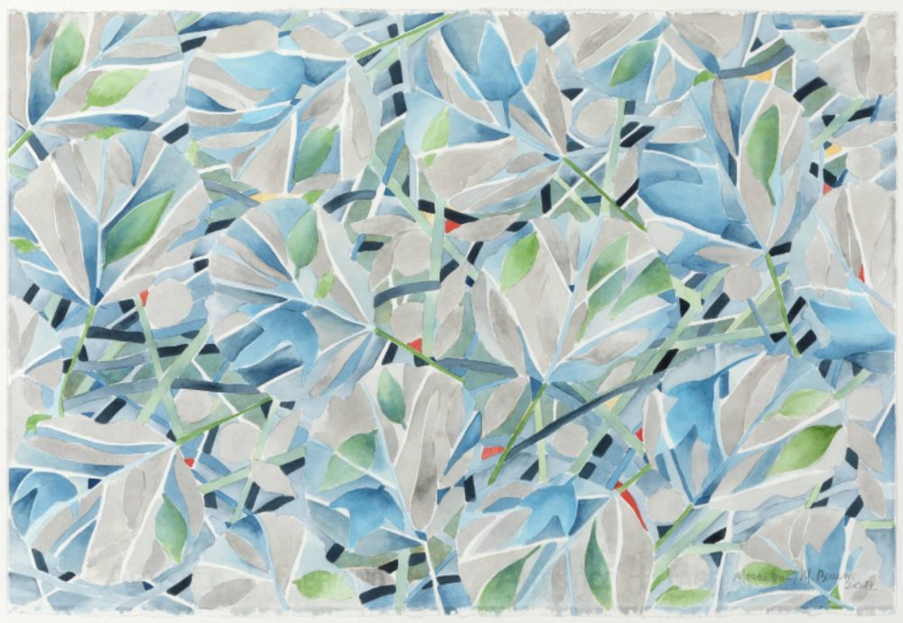 Margherita Benassi, Novembre, 2019, acquarello su carta, cm. 37x55.