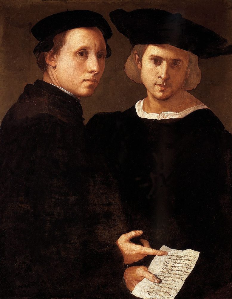 Palazzo Cini, Pontormo, Doppio Ritratto, courtesy Fondazione Giorgio Cini