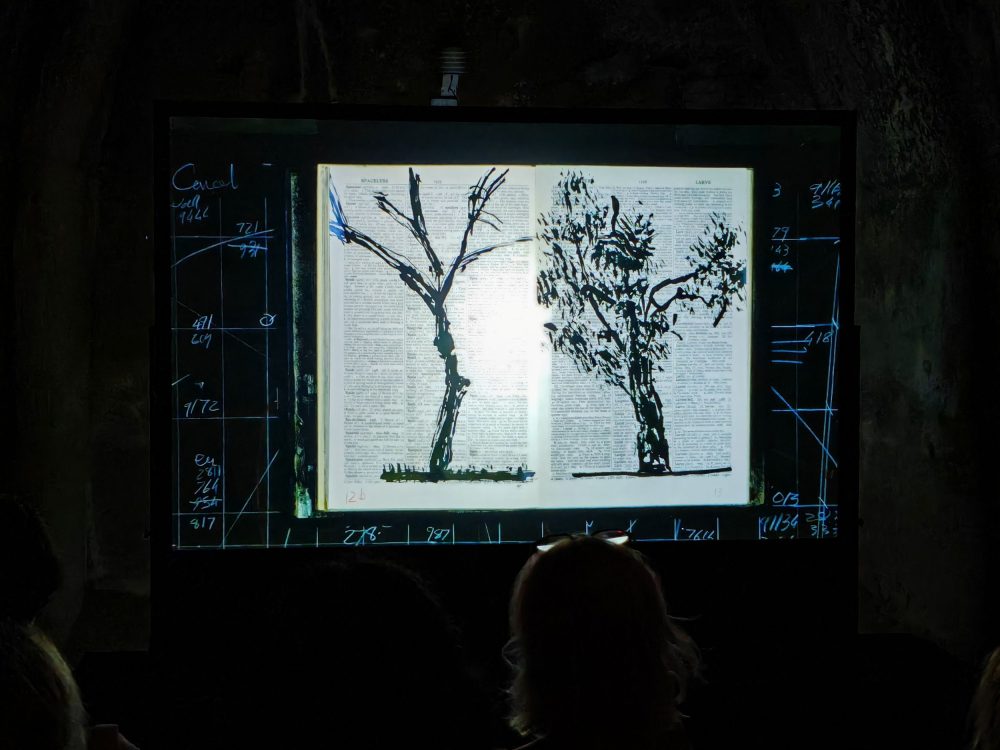 William Kentridge, Sibyl, 2020, Panorama Pozzuoli