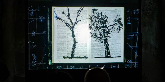 William Kentridge, Sibyl, 2020, Panorama Pozzuoli