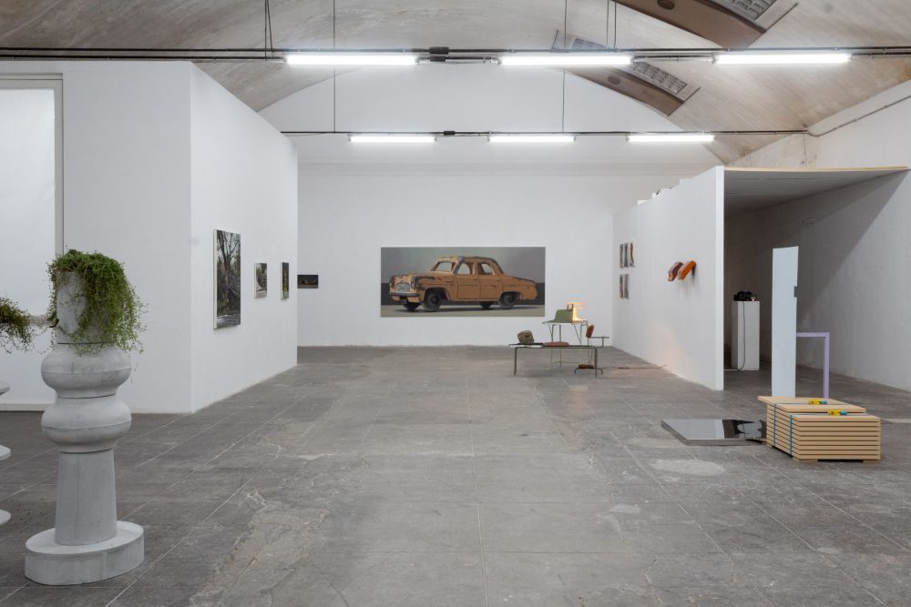 Veduta della mostra Poetik der Gegenstände (Poetica degli oggetti), alla Haus der Kunst di Palermo