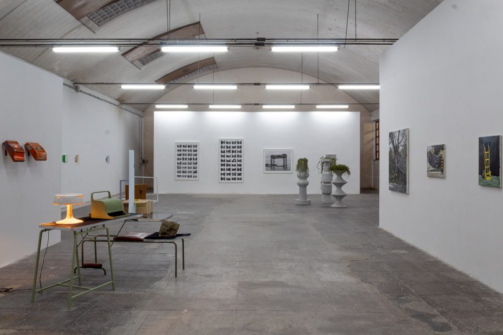 Veduta della mostra Poetik der Gegenstände (Poetica degli oggetti), alla Haus der Kunst di Palermo