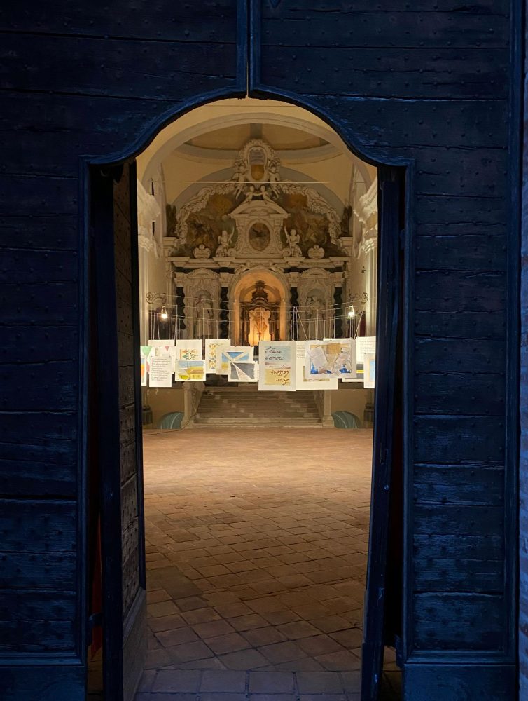 Luca Crescenzi, Lettere d’Amore, Chiesa di Santo Stefano, Castellazzo Bormida