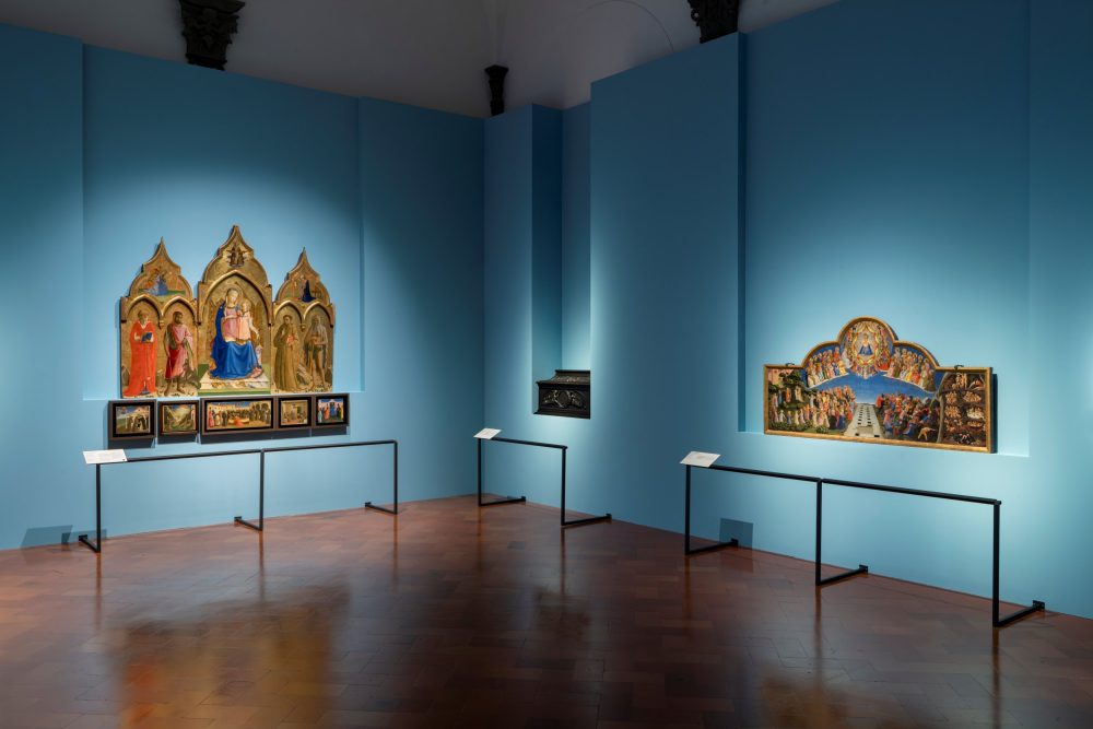 Beato Angelico, exhibition views, Palazzo Strozzi e Museo di San Marco, Firenze, 2025. Photo Ela Bialkowska, OKNO Studio  