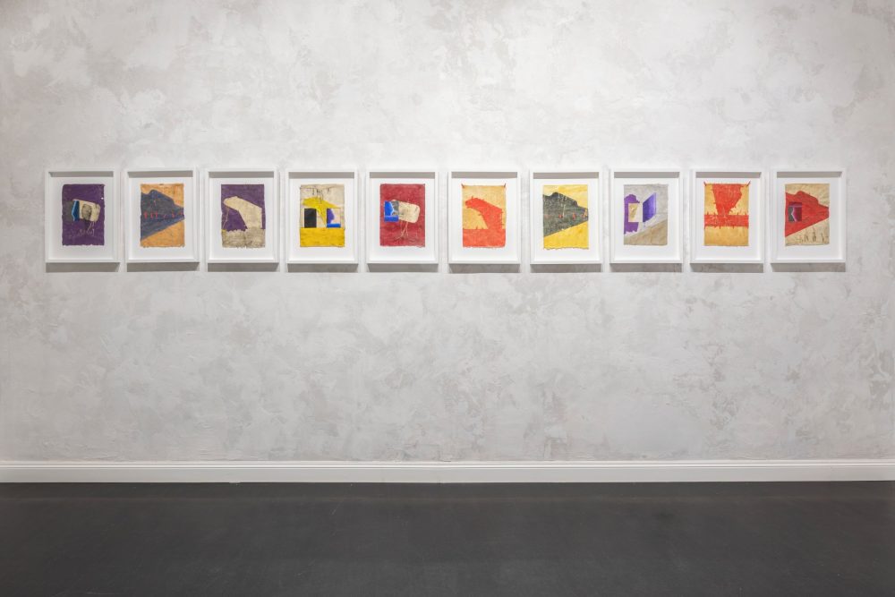 Lluis Lleo Pittore, Galleria Gracis, Milano, installation view, ph. Fabio Mantegna