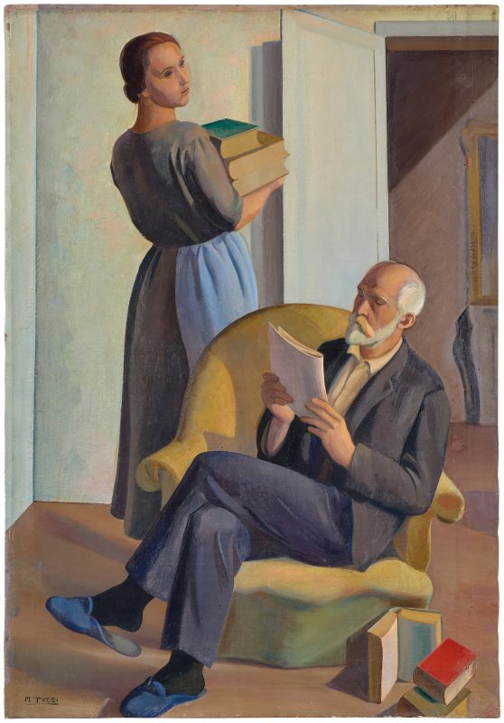 Mario Tozzi, Bibliofilo (lotto 58, stima 30-40 mila euro) - Aste Bolaffi