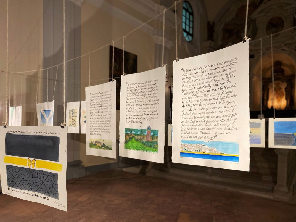 Luca Crescenzi, Lettere d’Amore, Chiesa di Santo Stefano, Castellazzo Bormida