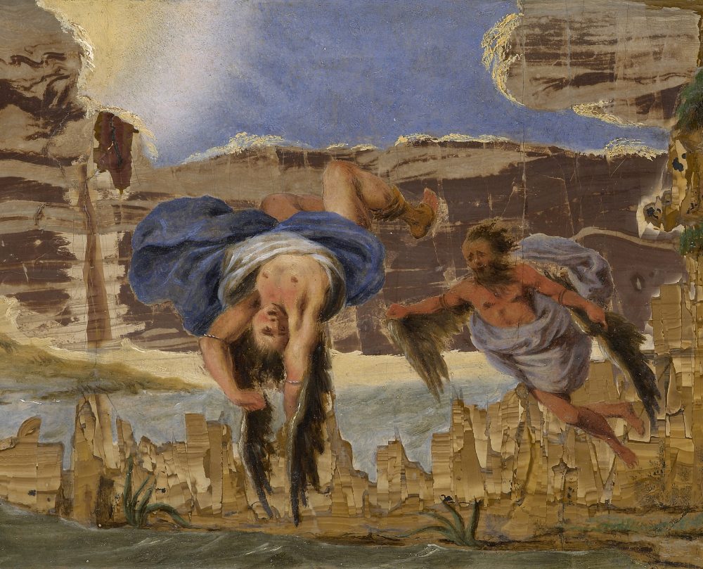 Stefano della Bella, Dedalo e Icaro, Arte e Natura, Accademia Carrara