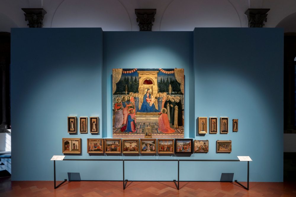 Beato Angelico, exhibition views, Palazzo Strozzi e Museo di San Marco, Firenze, 2025. Photo Ela Bialkowska, OKNO Studio  