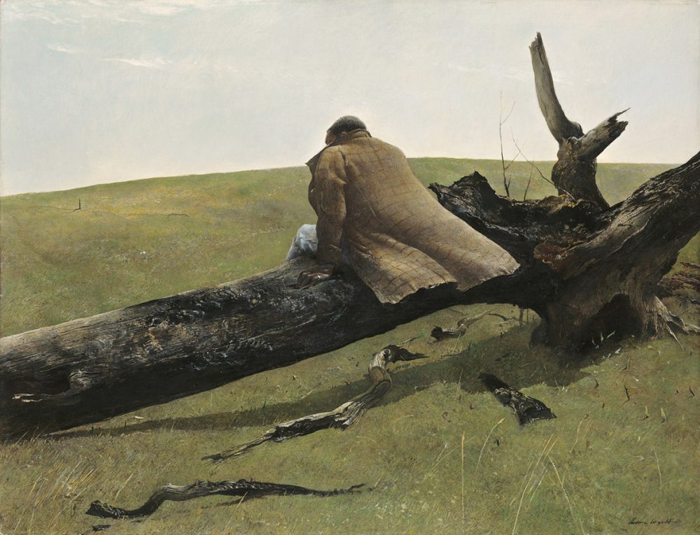 Andrew Wyeth, Vento d’aprile, 1952. Hartford, Wadsworth Atheneum Museum of Art