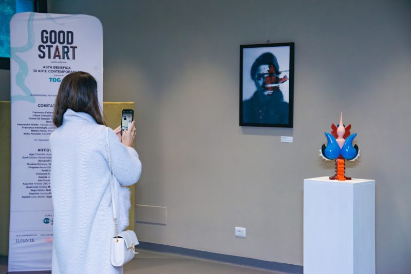 Mostra presso Fondazione TOG a Milano, per l'asta benefica in collaborazione con Il Ponte Casa d’Aste