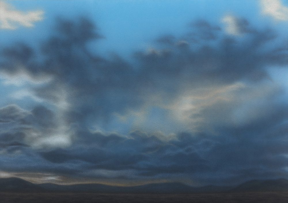 Edoardo Cialfi - L'ultimo atto, 2025 - Aerosol su tela - 170x120 cm