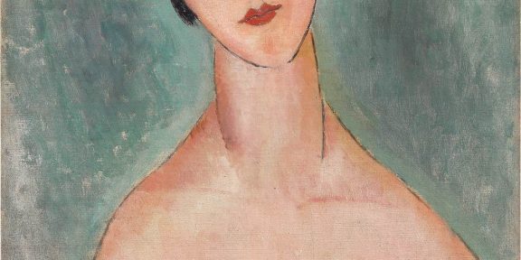 Elvira en buste, Amedeo Modigliani © Born & Art Digital Studio © Sotheby's