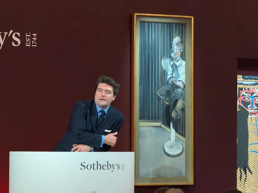 Francis Bacon da Sotheby's (foto Mario Bucolo)