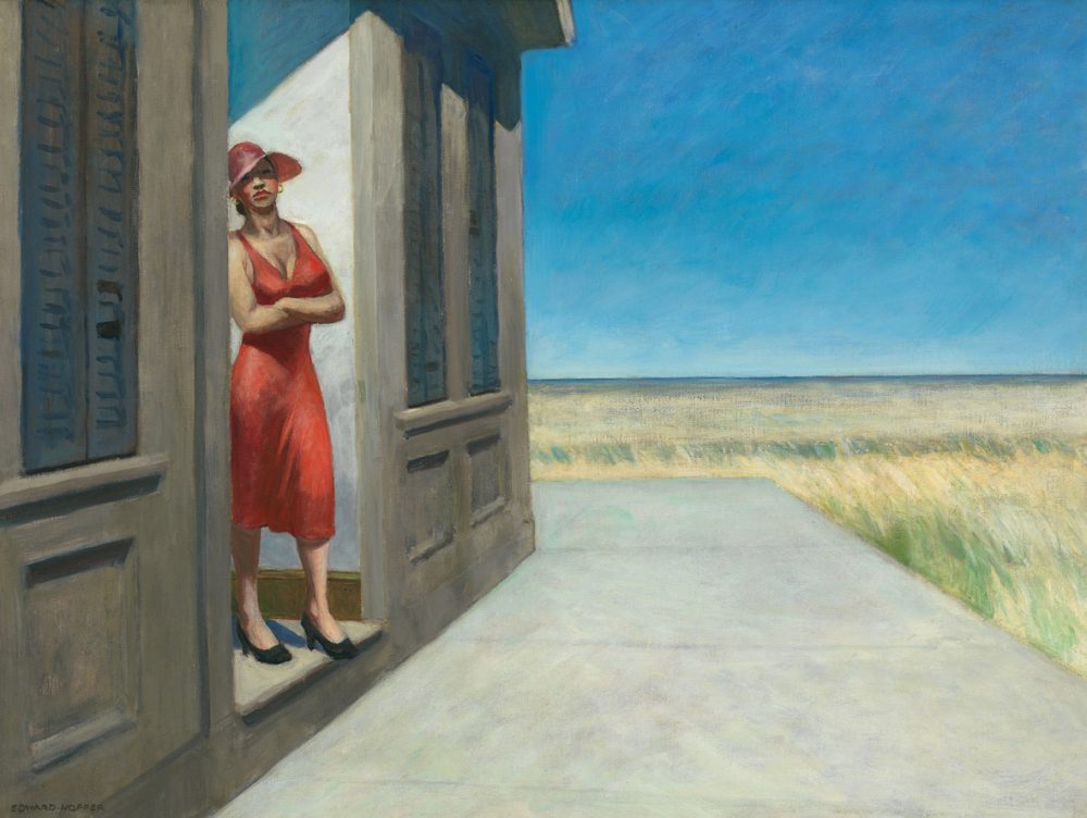 Edward Hopper, Mattina nel South Carolina, 1955, olio su tela, cm 77,2 x 102,2, New York, Whitney Museum of American Art © Heirs of Josephine N. Hoppers
