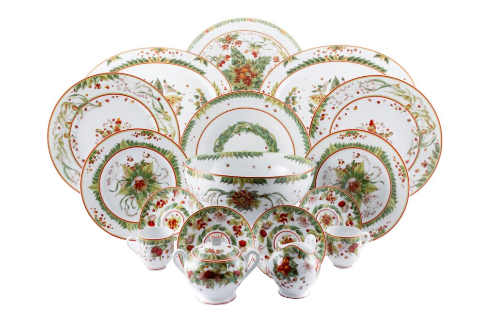 Il servizio Hermès Le Jardin de Pythagore (Lotto 190)