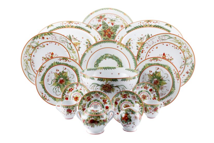 Il servizio Hermès Le Jardin de Pythagore (Lotto 190)