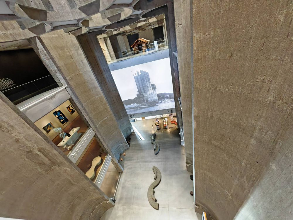 Interni del Kunstsilo, a Kristiansand