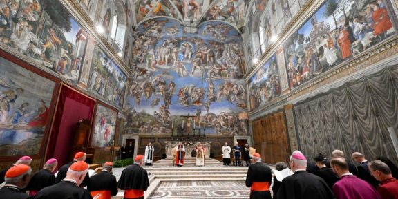 La preghiera ecumenica di Leone XIV e Carlo III nella Cappella Sistina (@Vatican Media)