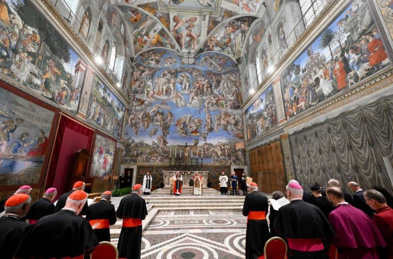 La preghiera ecumenica di Leone XIV e Carlo III nella Cappella Sistina (@Vatican Media)