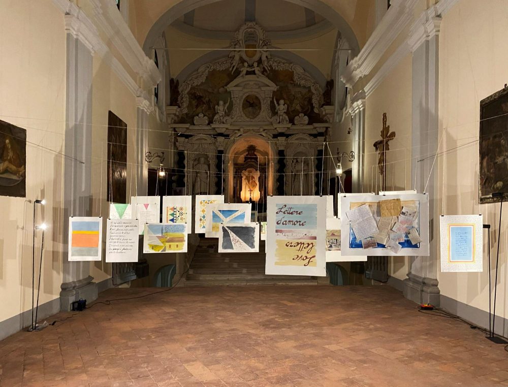 Luca Crescenzi, Lettere d’Amore, Chiesa di Santo Stefano, Castellazzo Bormida