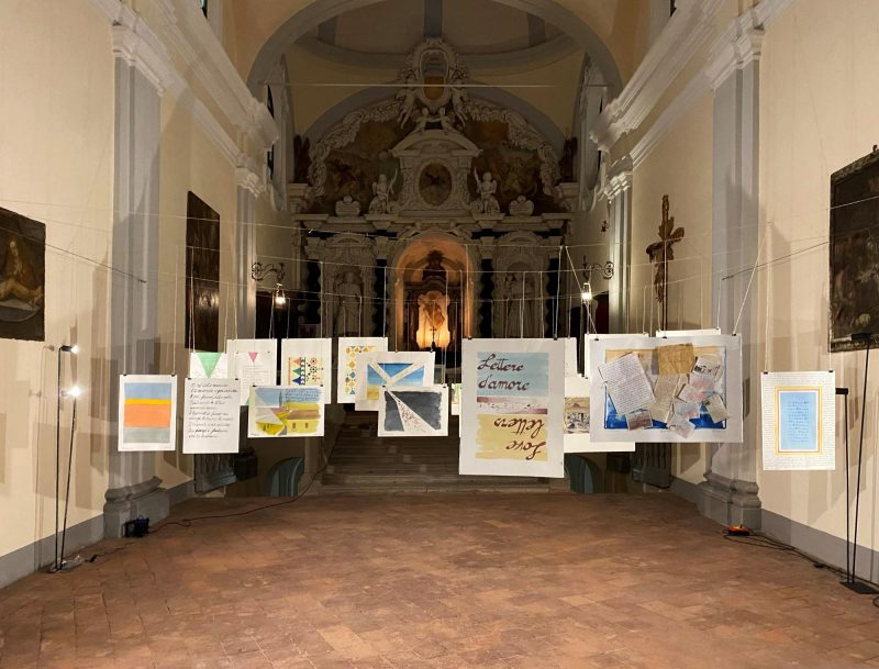 Luca Crescenzi, Lettere d’Amore, Chiesa di Santo Stefano, Castellazzo Bormida