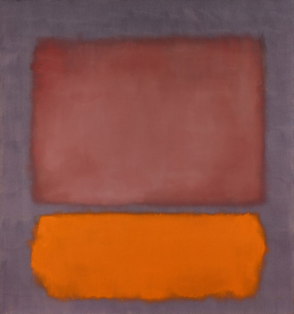 Mark Rothko, Senza titolo, 1962, Stoccarda, Staatsgalerie Stuttgart © Kate Rothko Prizel & Christopher Rothko-ARS, New York, by SIAE 2025