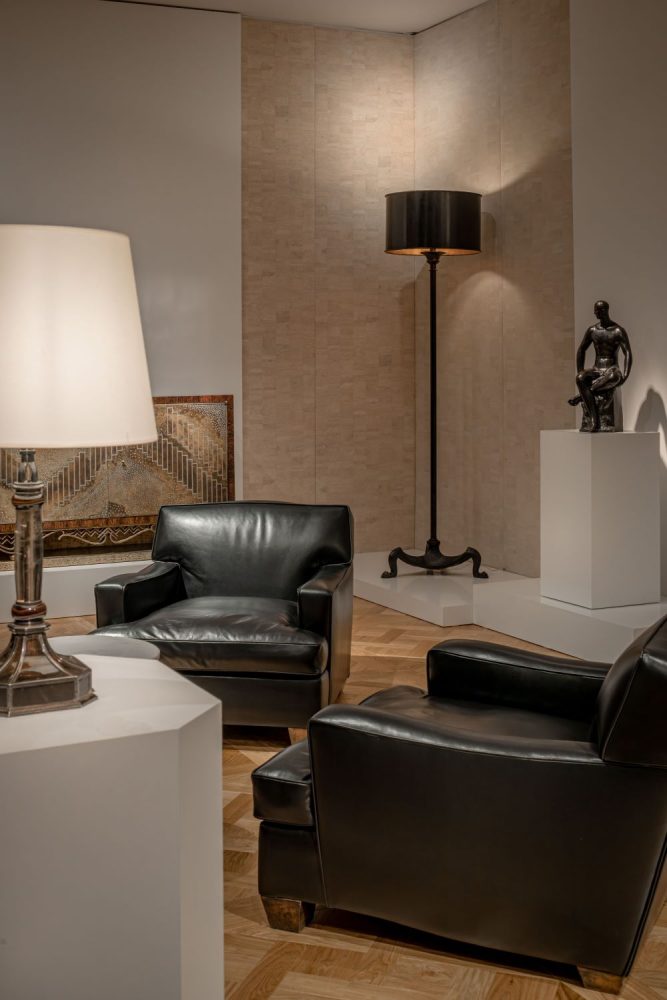 Lo stand della Galerie Patrick Fourtin a PAD Londra 2025